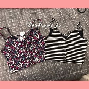 hollister cropped cami bundle